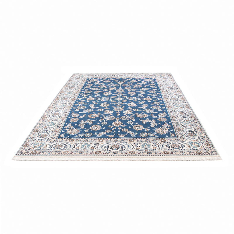 Tapis persan - Nain - 294 x 196 cm - bleu