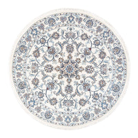 Tapis persan - Nain ronde  - 150 x 150 cm - crème