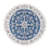 Tapis persan - Nain ronde  - 150 x 150 cm - bleu