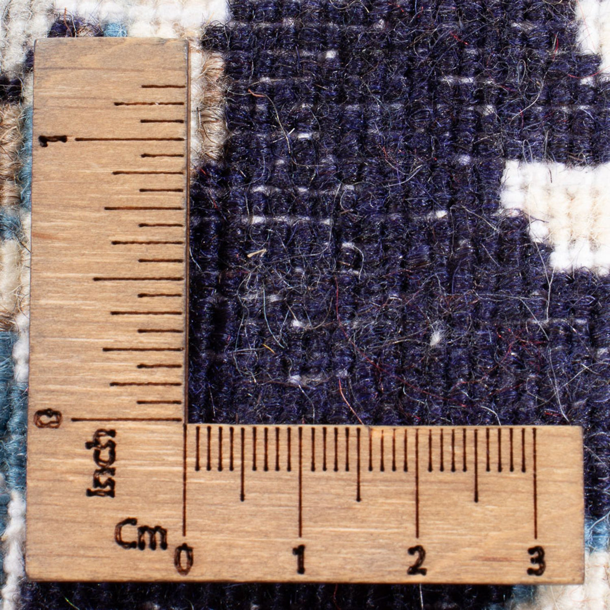 Tapis persan - Nain - Royal - 90 x 60 cm - bleu foncé