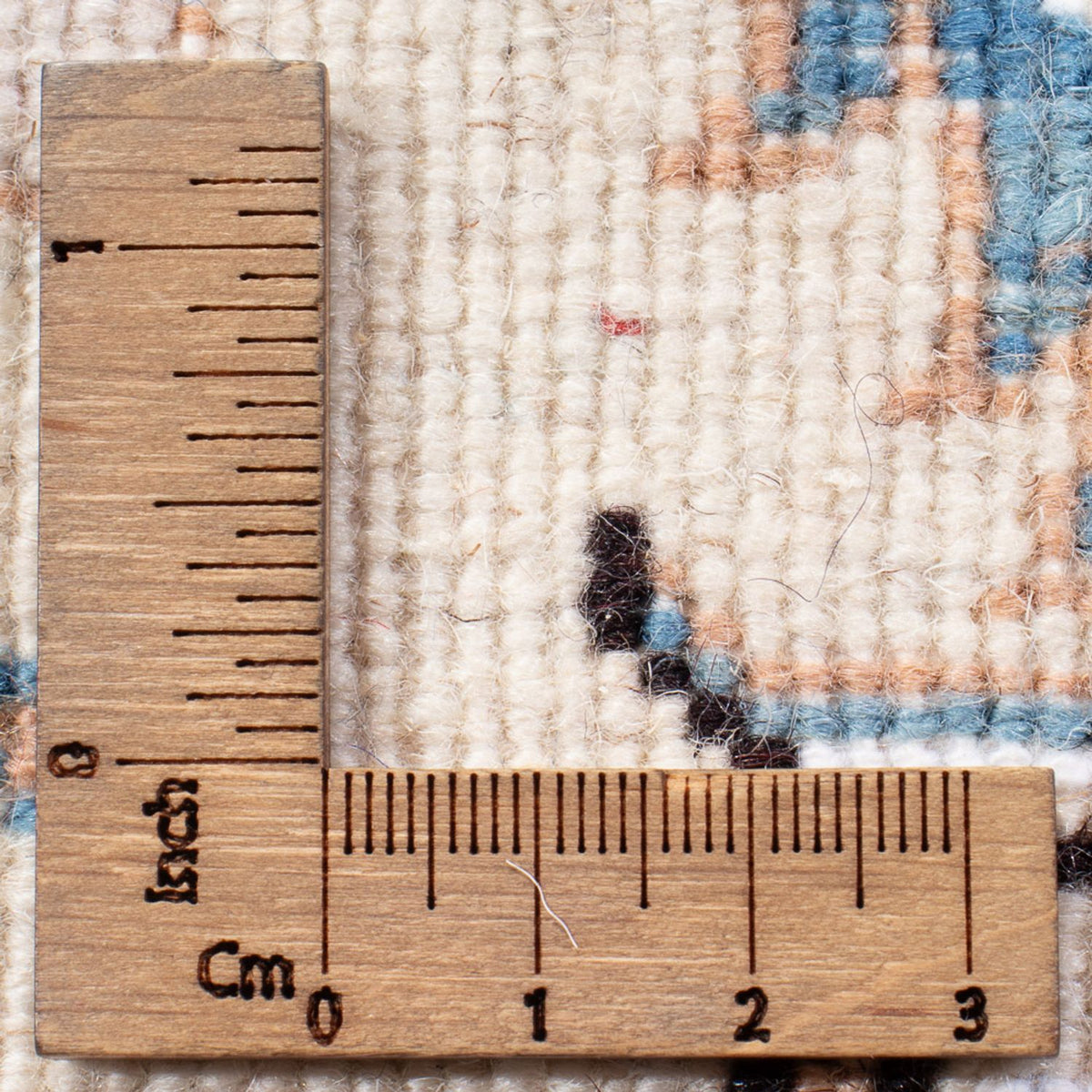 Tapis persan - Nain - Royal - 90 x 60 cm - crème