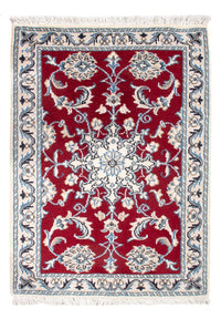 Tapis persan - Nain - Royal - 90 x 60 cm - rouge
