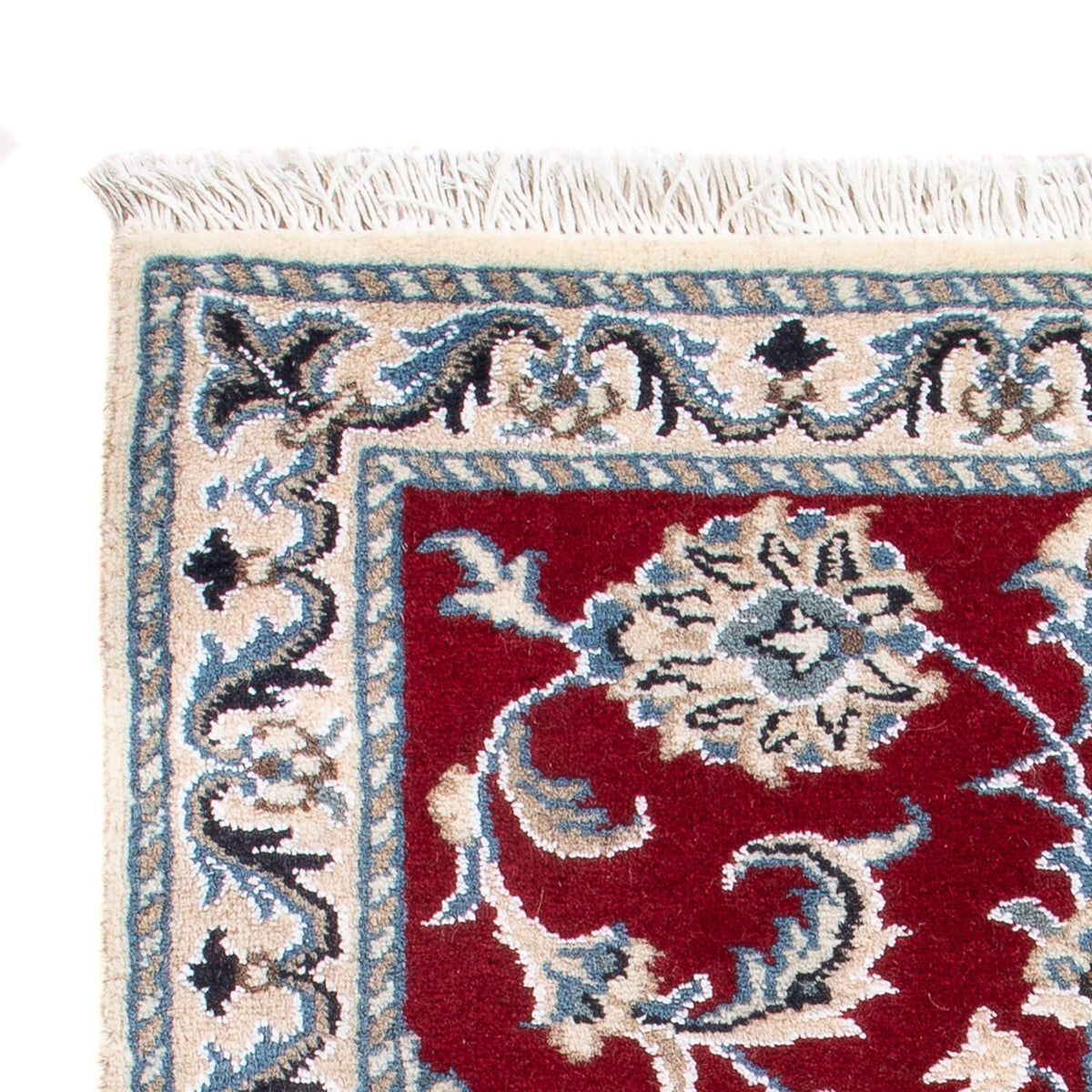 Tapis persan - Nain - Royal - 90 x 60 cm - rouge