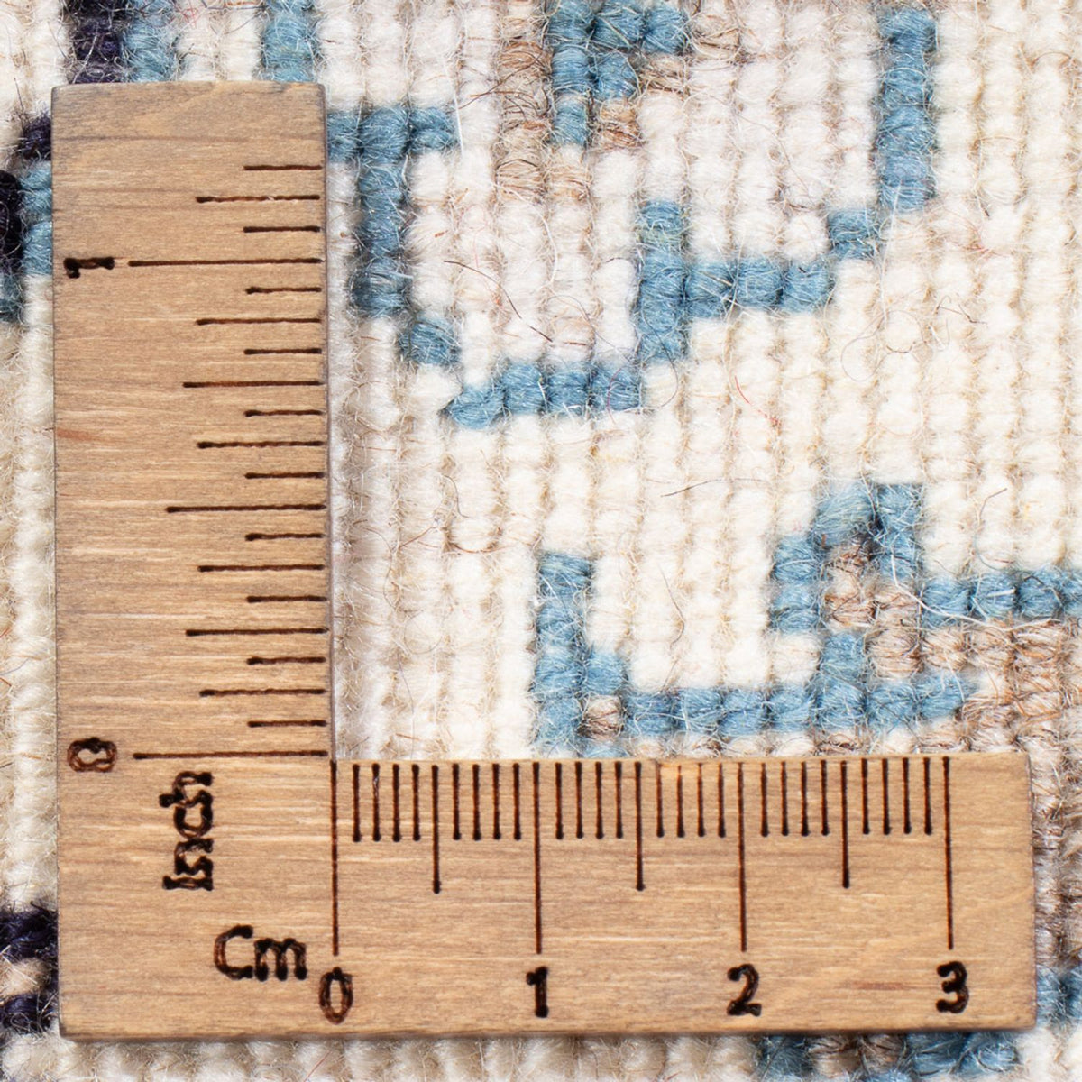 Tapis persan - Nain - Royal - 90 x 60 cm - crème