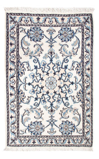 Tapis persan - Nain - Royal - 90 x 60 cm - crème