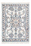 Tapis persan - Nain - Royal - 90 x 60 cm - crème