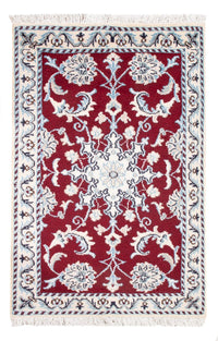 Tapis persan - Nain - Royal - 90 x 60 cm - rouge