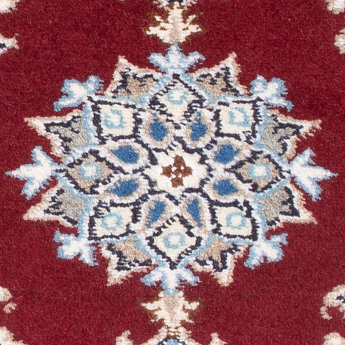 Tapis persan - Nain - Royal - 60 x 40 cm - rouge