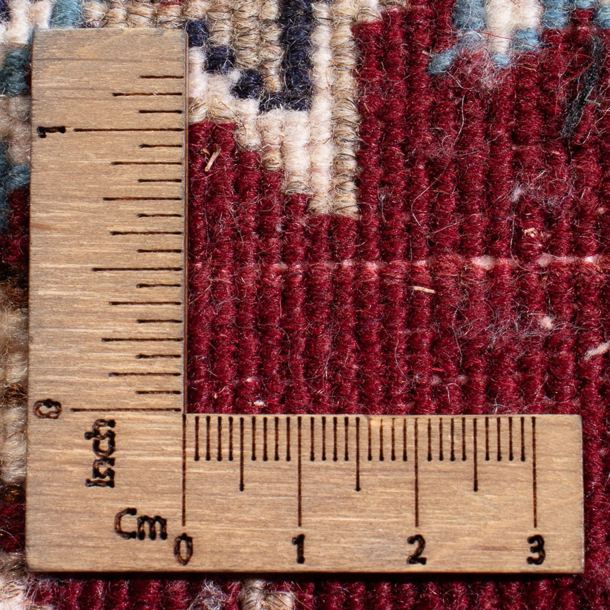 Tapis persan - Nain - Royal - 60 x 40 cm - rouge