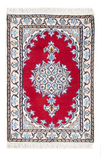 Tapis persan - Nain - Royal - 60 x 40 cm - rouge