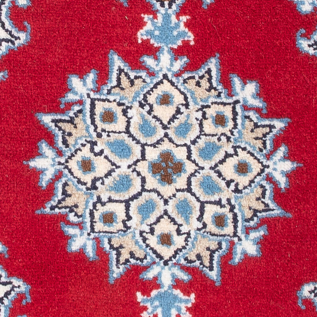 Tapis persan - Nain - Royal - 60 x 40 cm - rouge