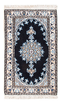 Tapis persan - Nain - Royal - 60 x 40 cm - bleu foncé