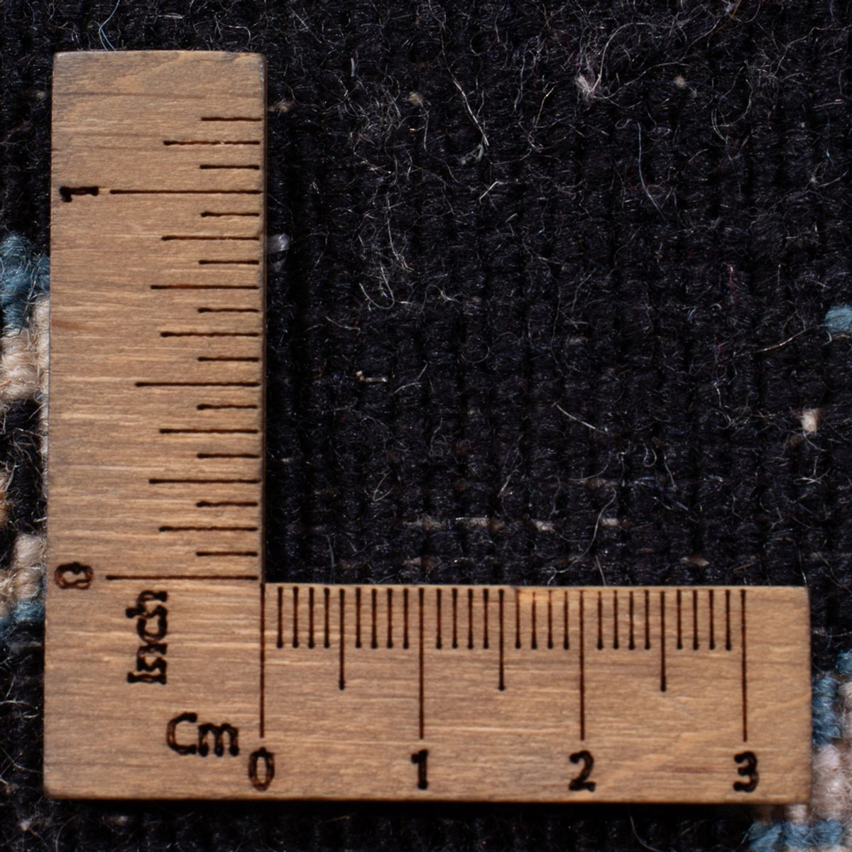 Tapis persan - Nain - Royal - 60 x 40 cm - bleu foncé