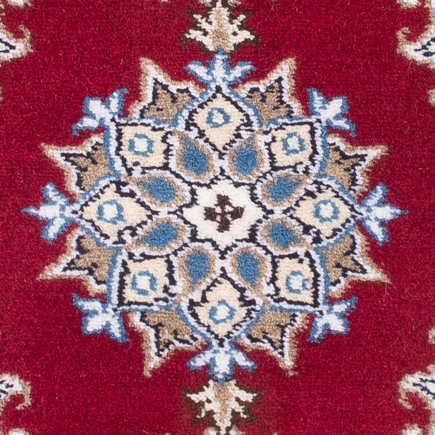 Tapis persan - Nain - Royal - 60 x 40 cm - rouge
