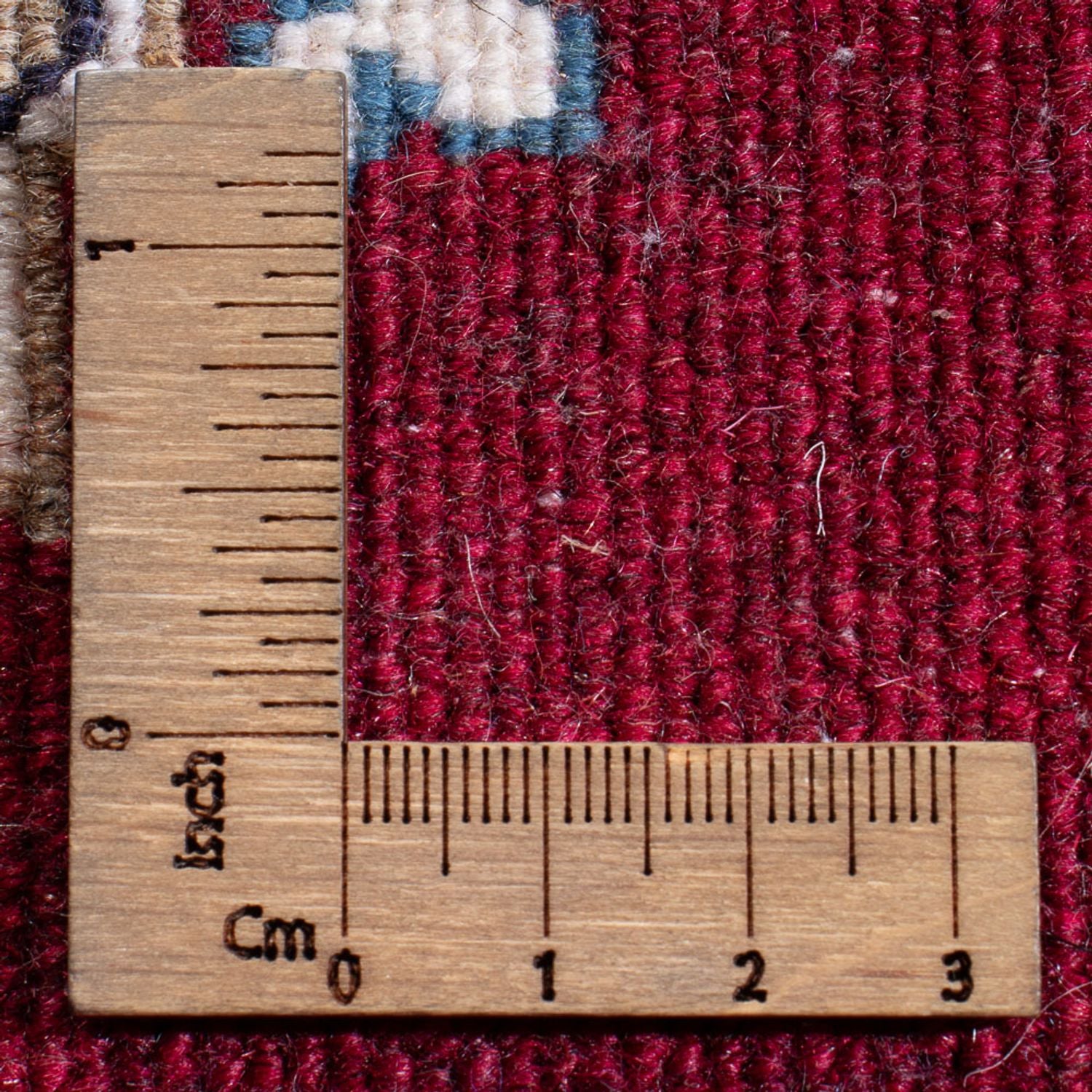 Tapis persan - Nain - Royal - 60 x 40 cm - rouge