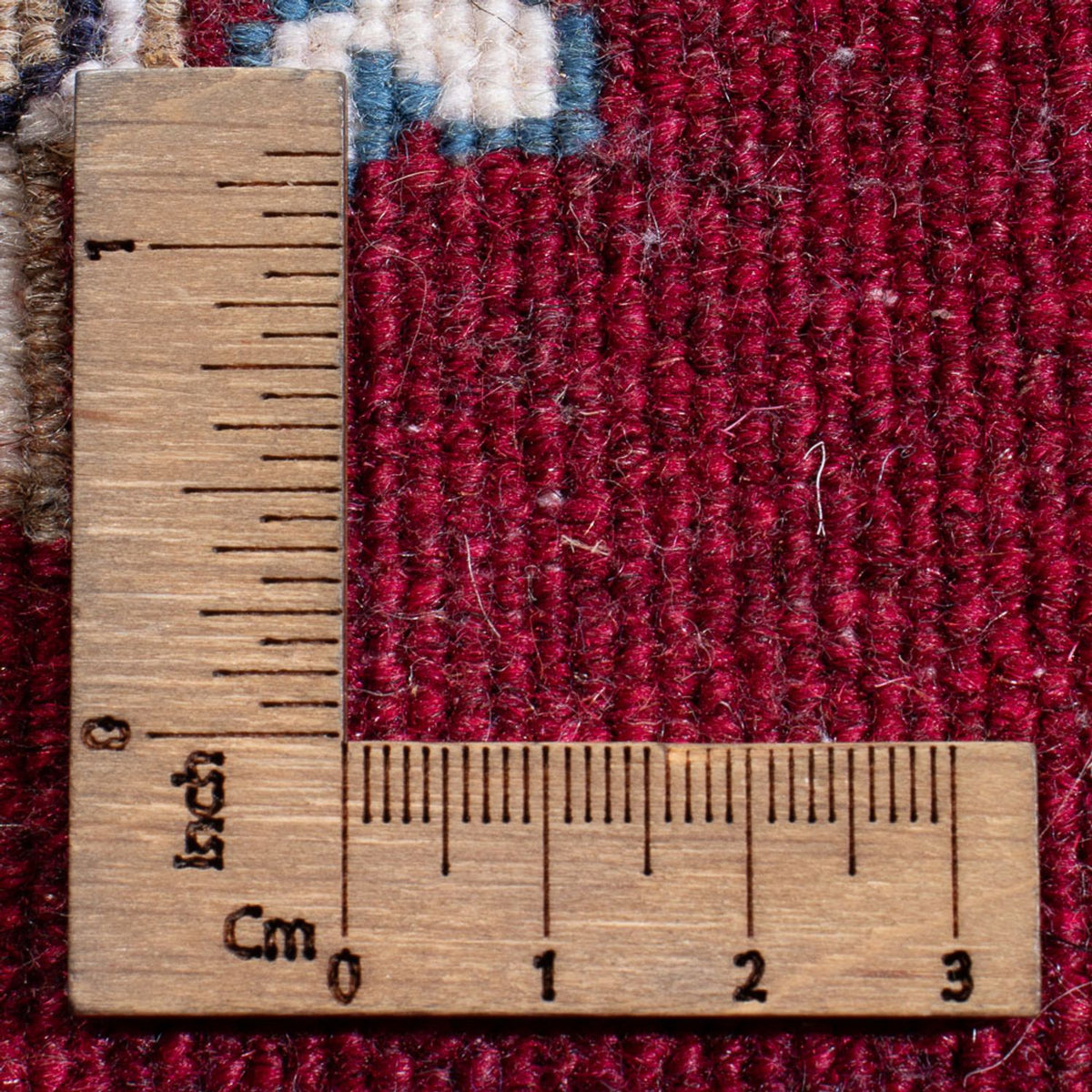 Tapis persan - Nain - Royal - 60 x 40 cm - rouge