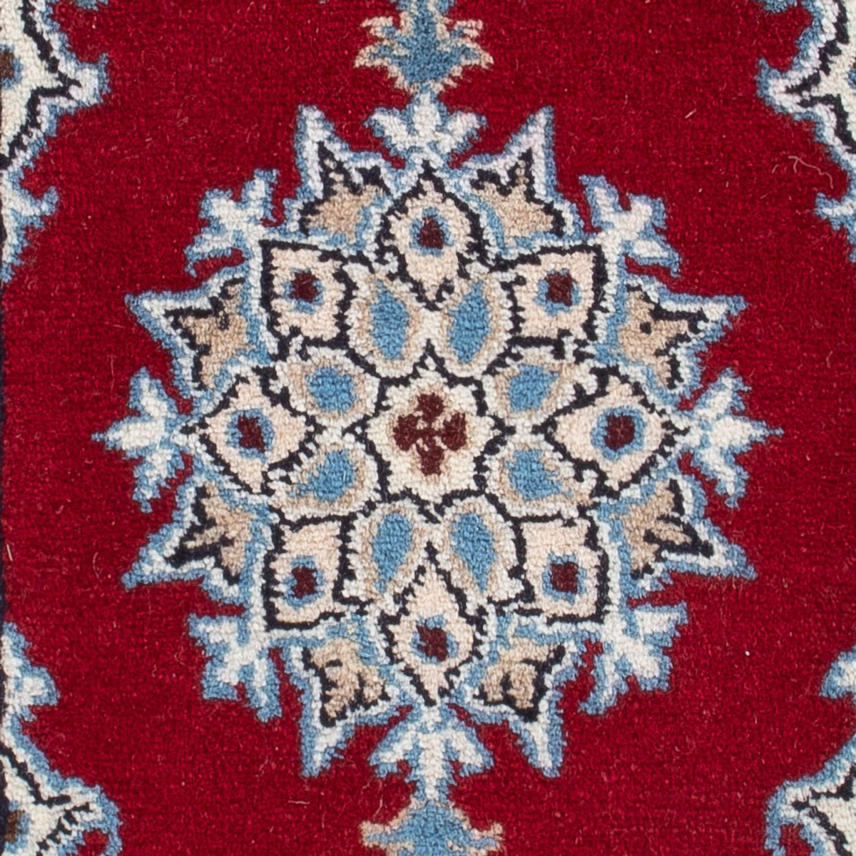 Tapis persan - Nain - Royal - 60 x 40 cm - rouge