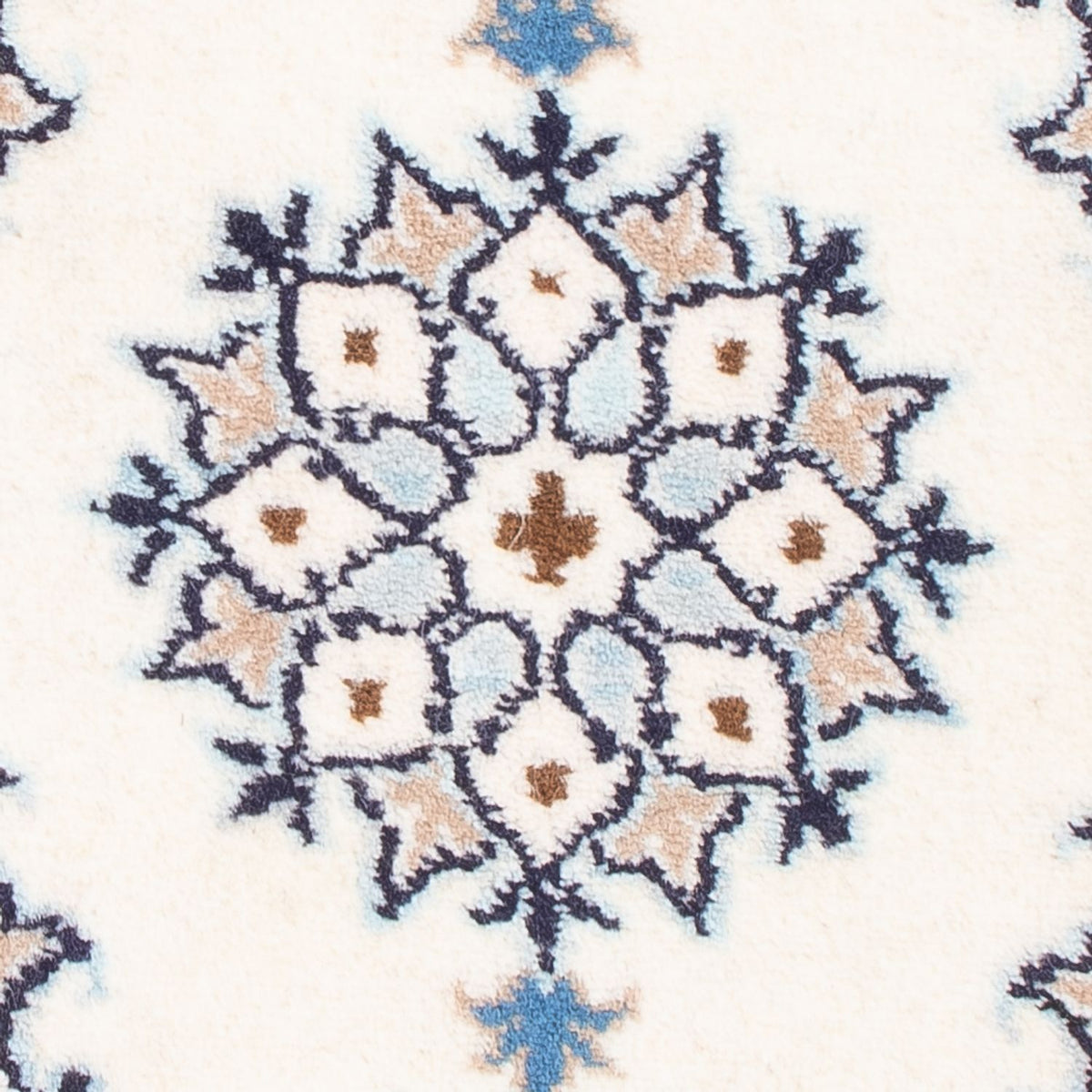 Tapis persan - Nain - Royal - 60 x 40 cm - crème