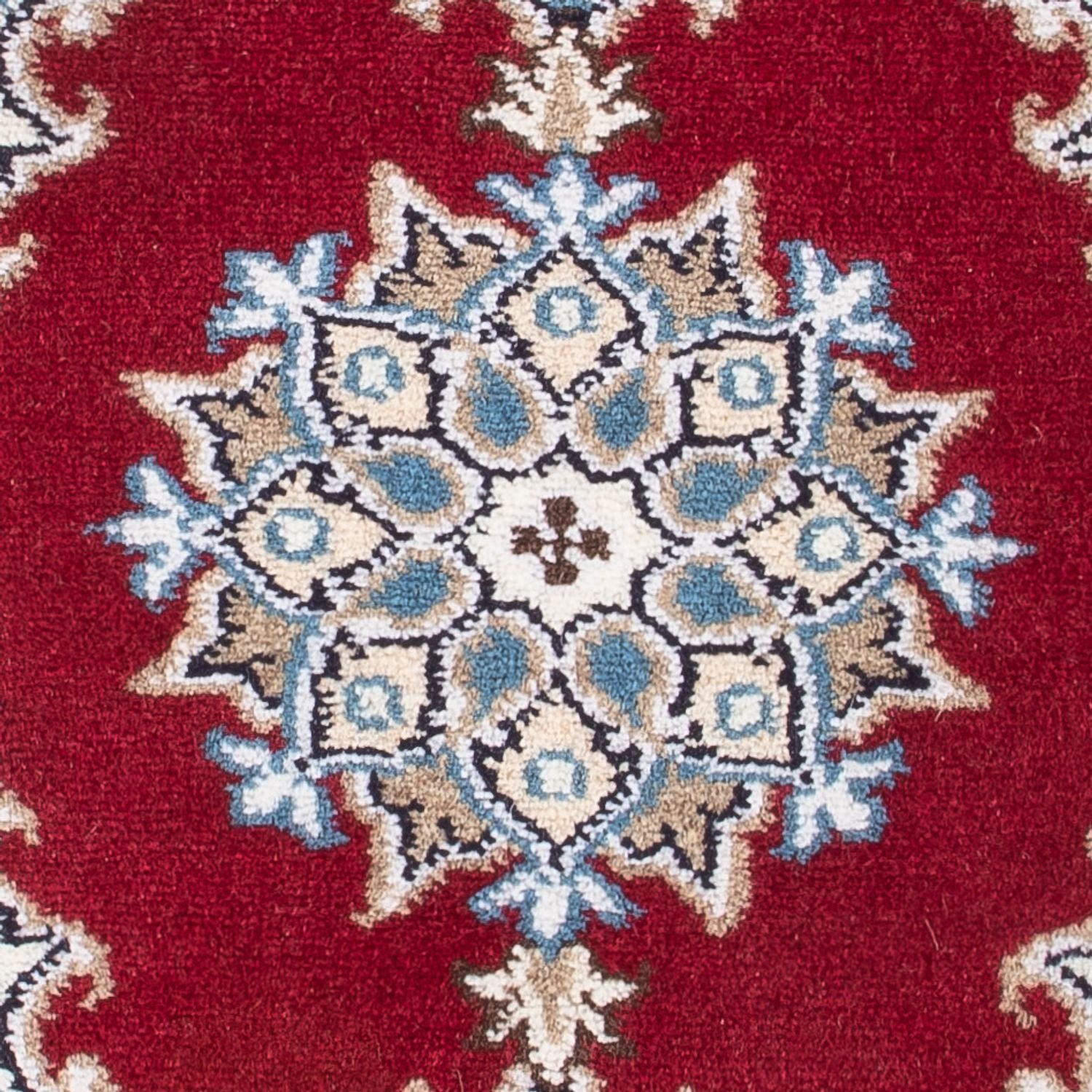 Tapis persan - Nain - Royal - 60 x 40 cm - rouge