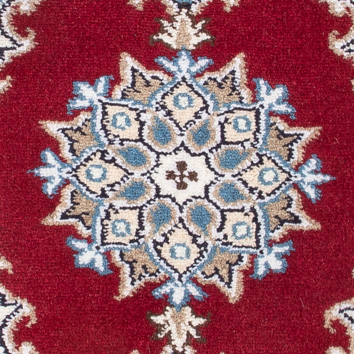 Tapis persan - Nain - Royal - 60 x 40 cm - rouge
