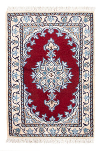 Tapis persan - Nain - Royal - 60 x 40 cm - rouge