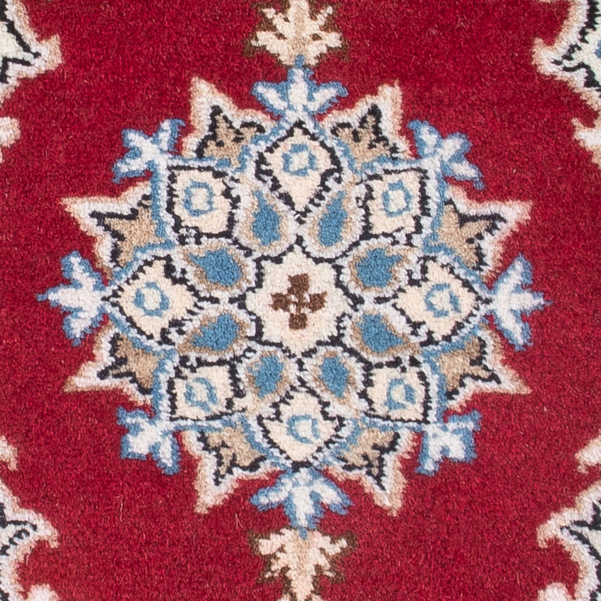 Tapis persan - Nain - Royal - 60 x 40 cm - rouge