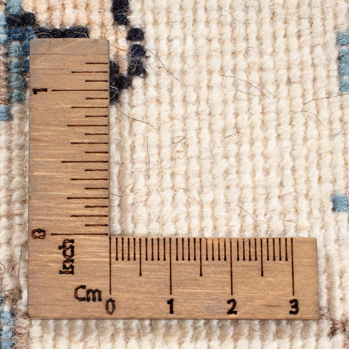 Tapis de couloir Tapis persan - Nain - 393 x 80 cm - argent