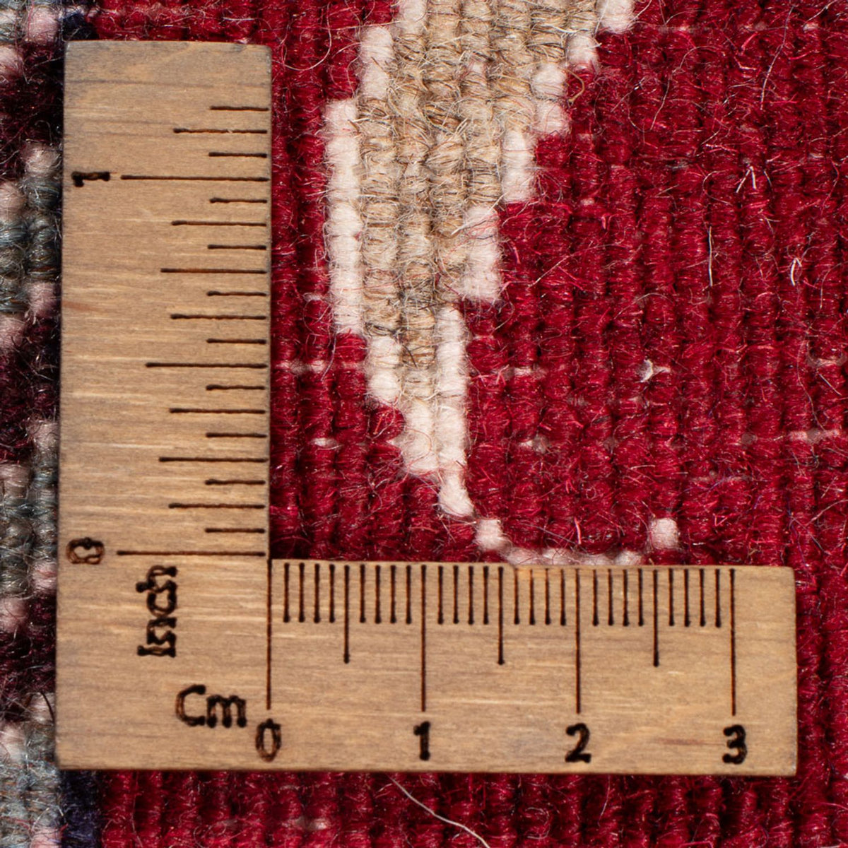 Tapis de couloir Tapis persan - Nain - 285 x 80 cm - rouge