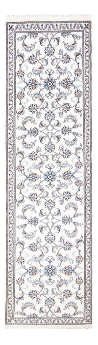 Tapis de couloir Tapis persan - Nain - 295 x 82 cm - argent
