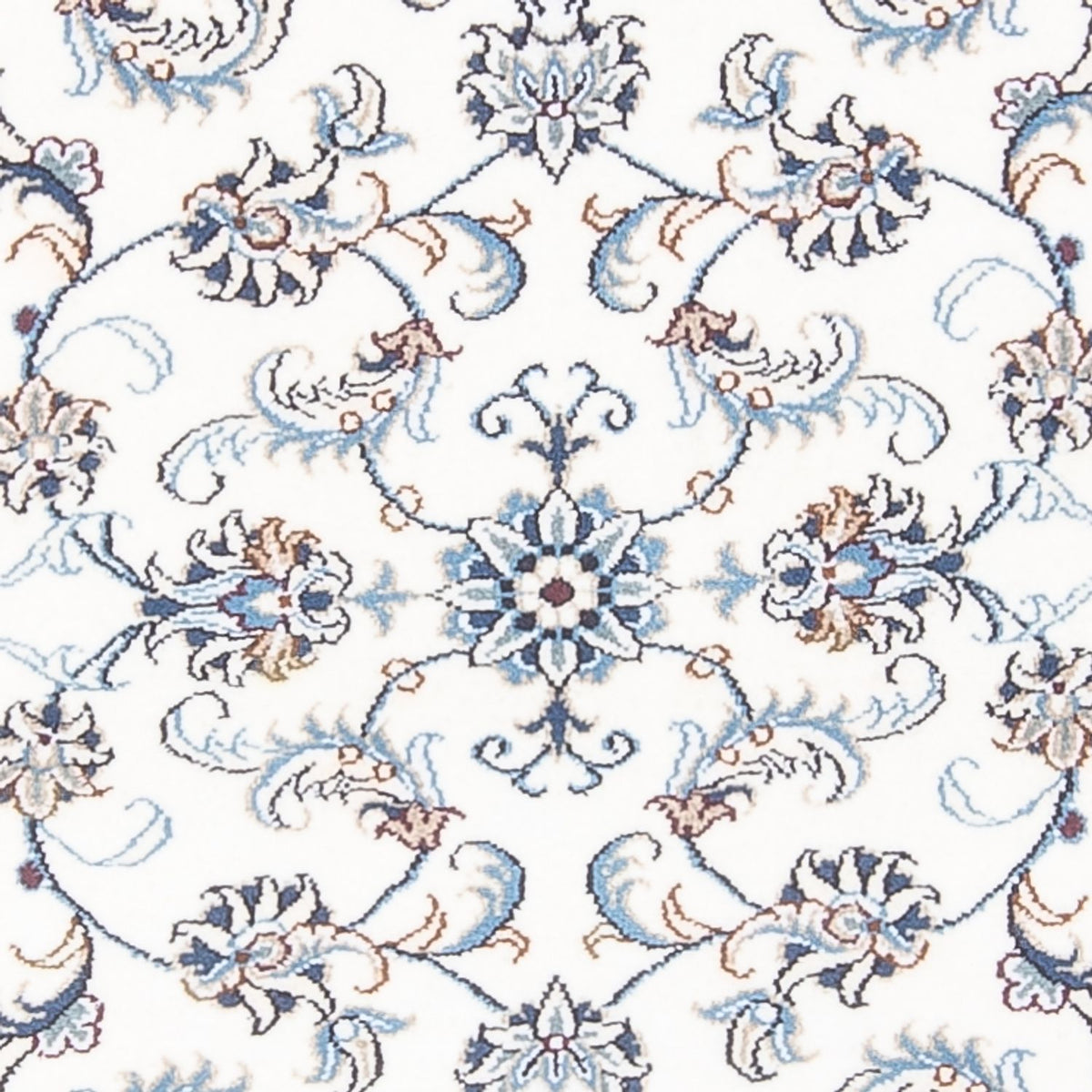 Tapis de couloir Tapis persan - Nain - 295 x 82 cm - argent