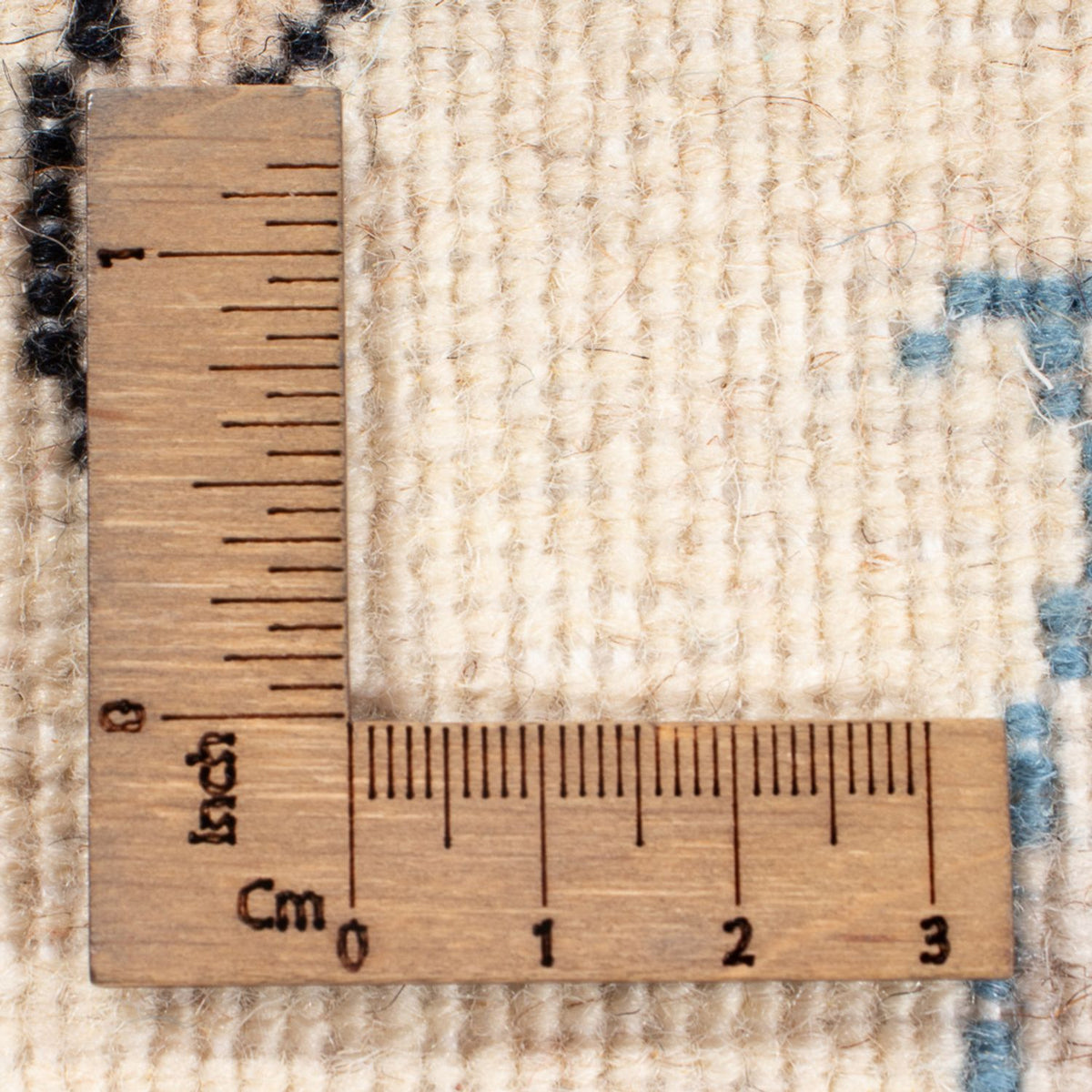 Tapis de couloir Tapis persan - Nain - 286 x 77 cm - argent