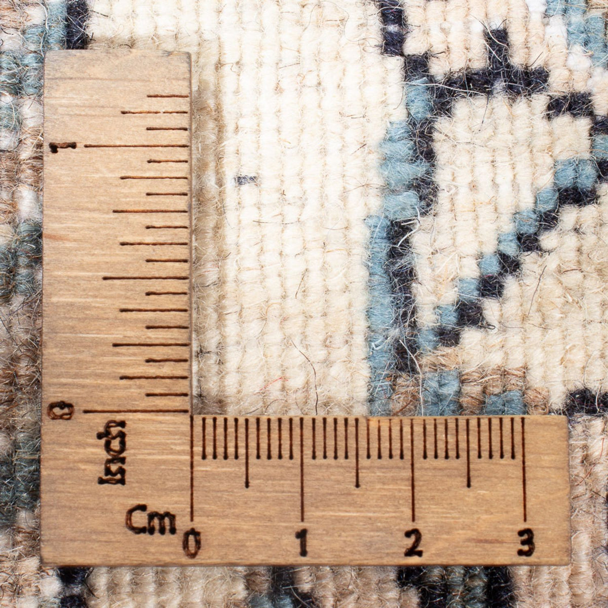 Tapis de couloir Tapis persan - Nain - 197 x 75 cm - argent