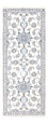 Tapis de couloir Tapis persan - Nain - 196 x 77 cm - argent