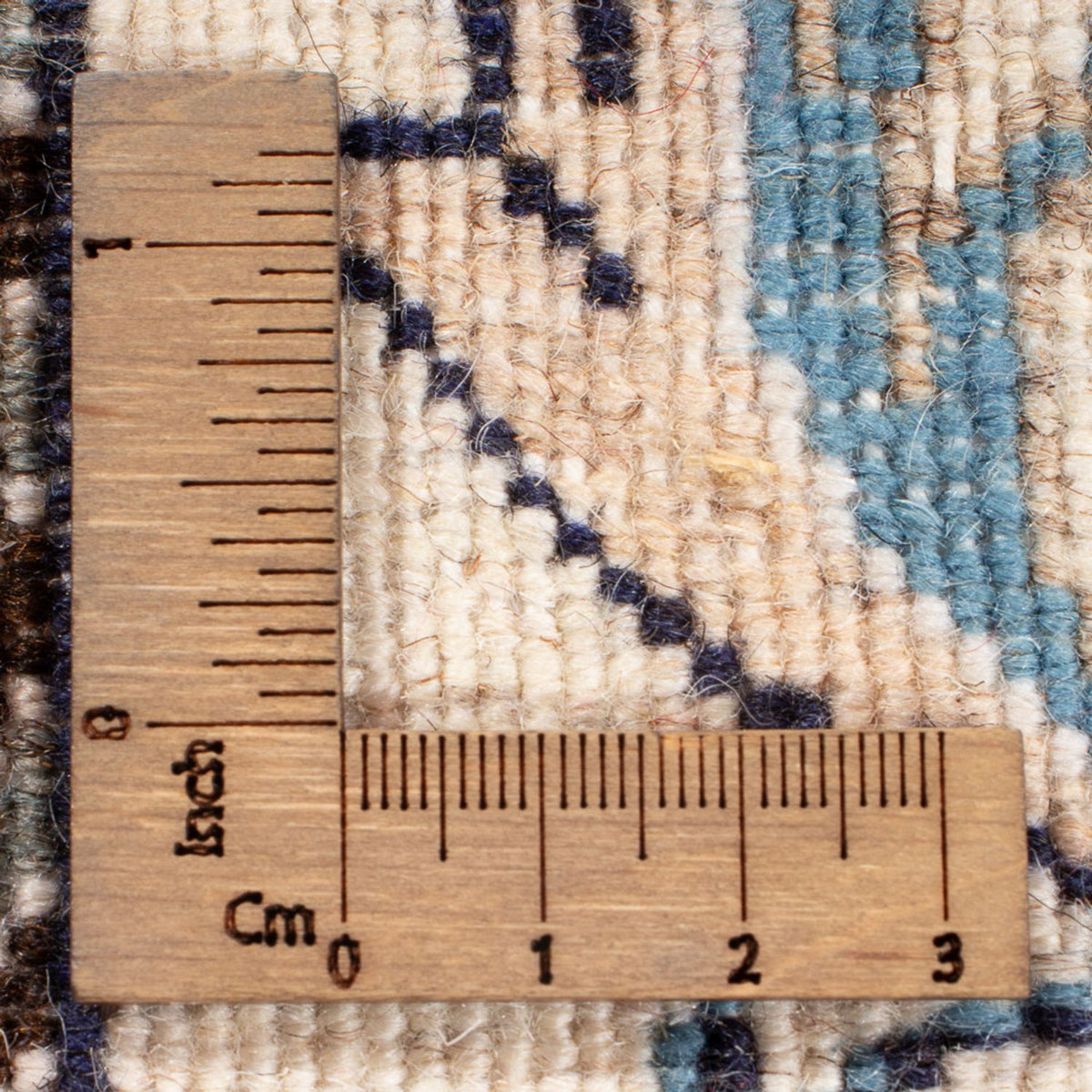 Tapis de couloir Tapis persan - Nain - 198 x 78 cm - argent