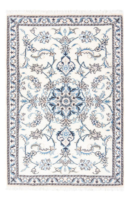 Tapis persan - Nain - 140 x 90 cm - argent