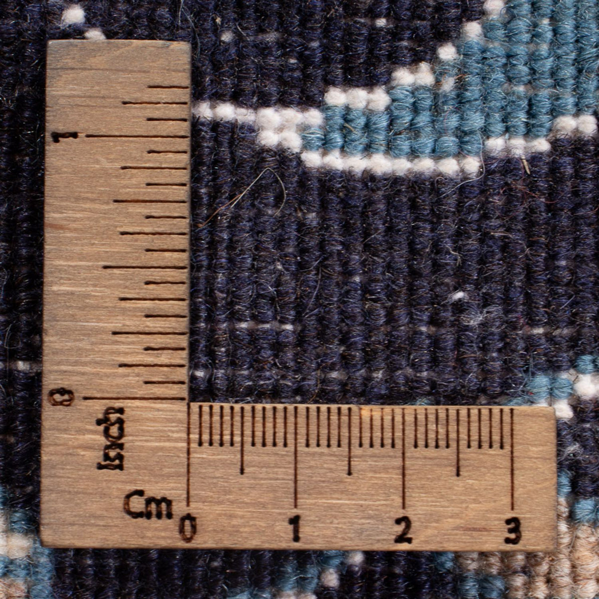 Tapis persan - Nain - 140 x 90 cm - bleu foncé