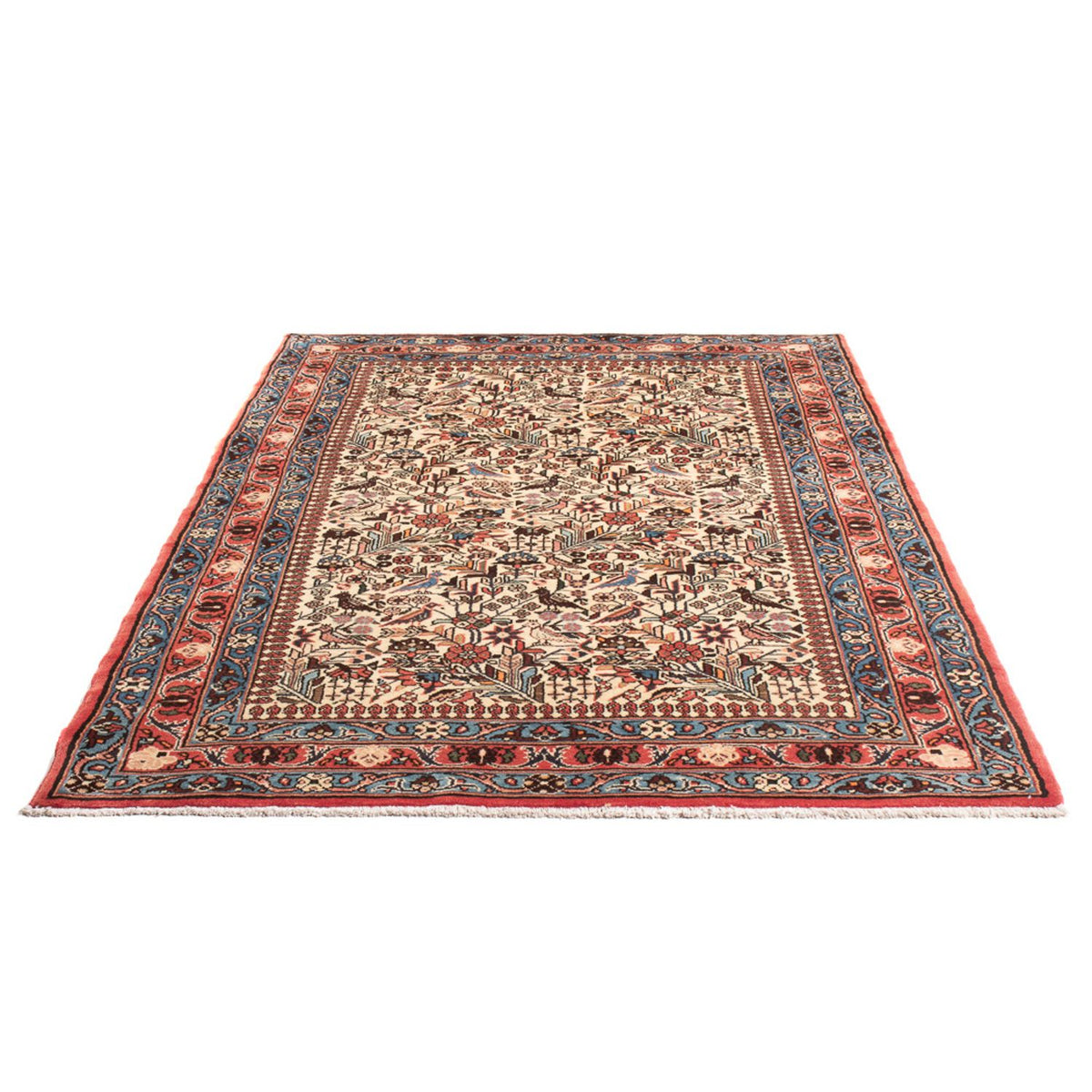 Tapis persan - Nomadic - 198 x 135 cm - beige