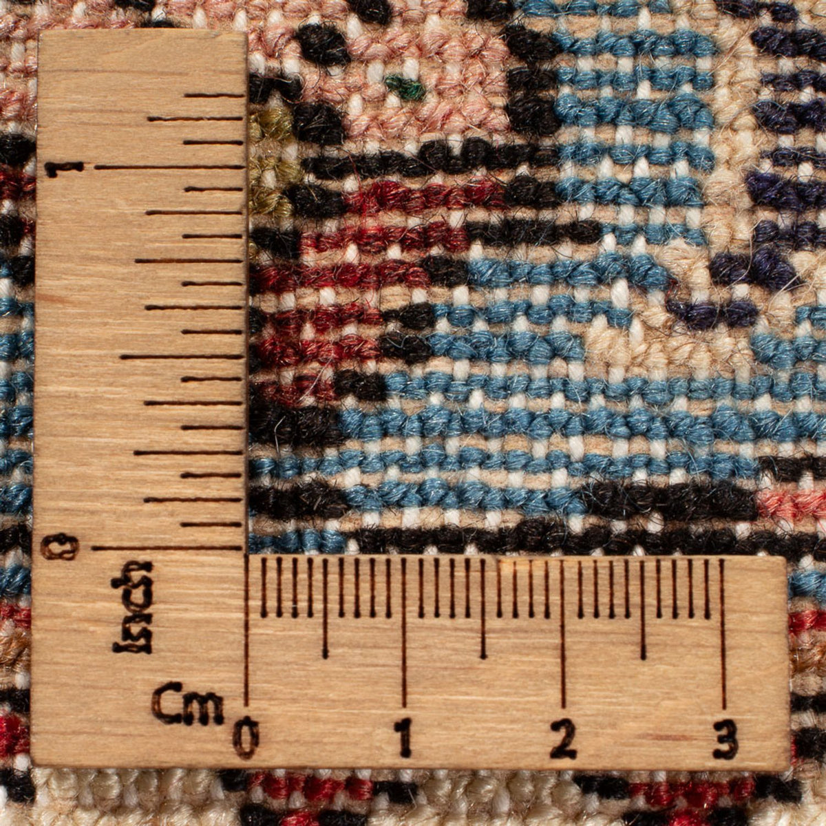 Tapis persan - Nomadic - 198 x 135 cm - beige