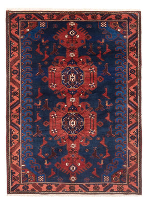 Tapis persan - Nomadic - 197 x 136 cm - bleu