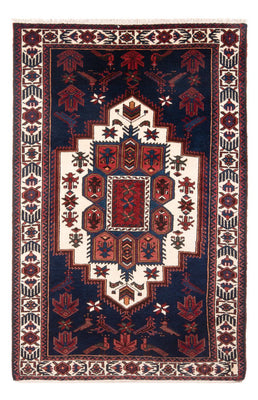 Tapis persan - Nomadic - 202 x 125 cm - bleu foncé