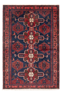 Tapis persan - Nomadic - 197 x 128 cm - bleu foncé