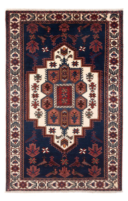 Tapis persan - Nomadic - 205 x 128 cm - bleu foncé
