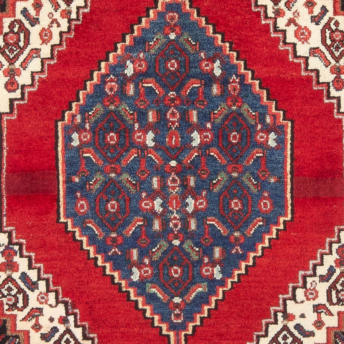 Tapis persan - Classique - 193 x 143 cm - bleu foncé