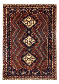 Tapis persan - Nomadic - 208 x 142 cm - rouge