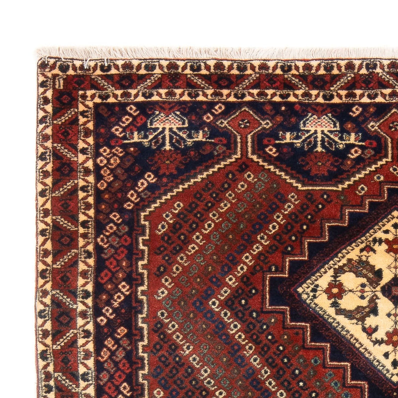 Tapis persan - Nomadic - 208 x 142 cm - rouge
