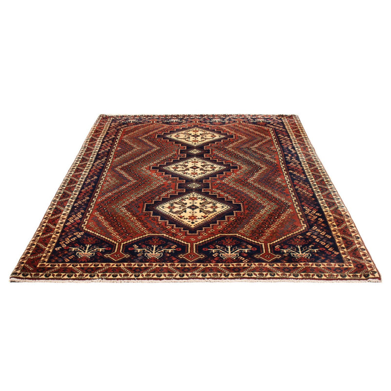 Tapis persan - Nomadic - 208 x 142 cm - rouge