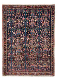 Tapis persan - Nomadic - 210 x 148 cm - bleu foncé