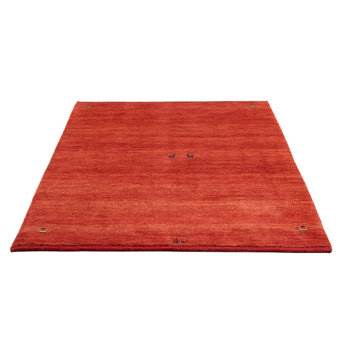 Tapis Gabbeh - Persan - 178 x 118 cm - rouge