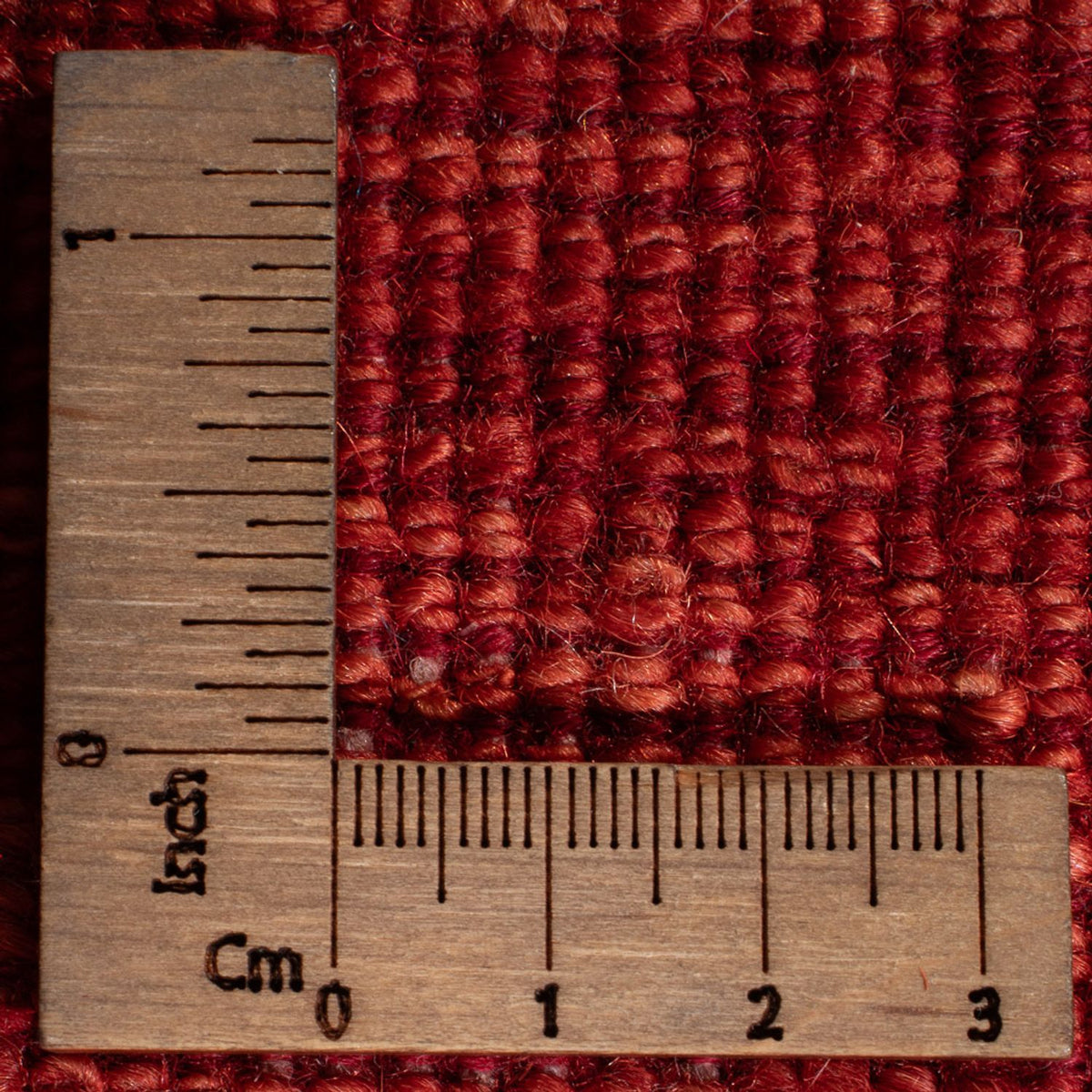 Tapis Gabbeh - Persan - 178 x 118 cm - rouge