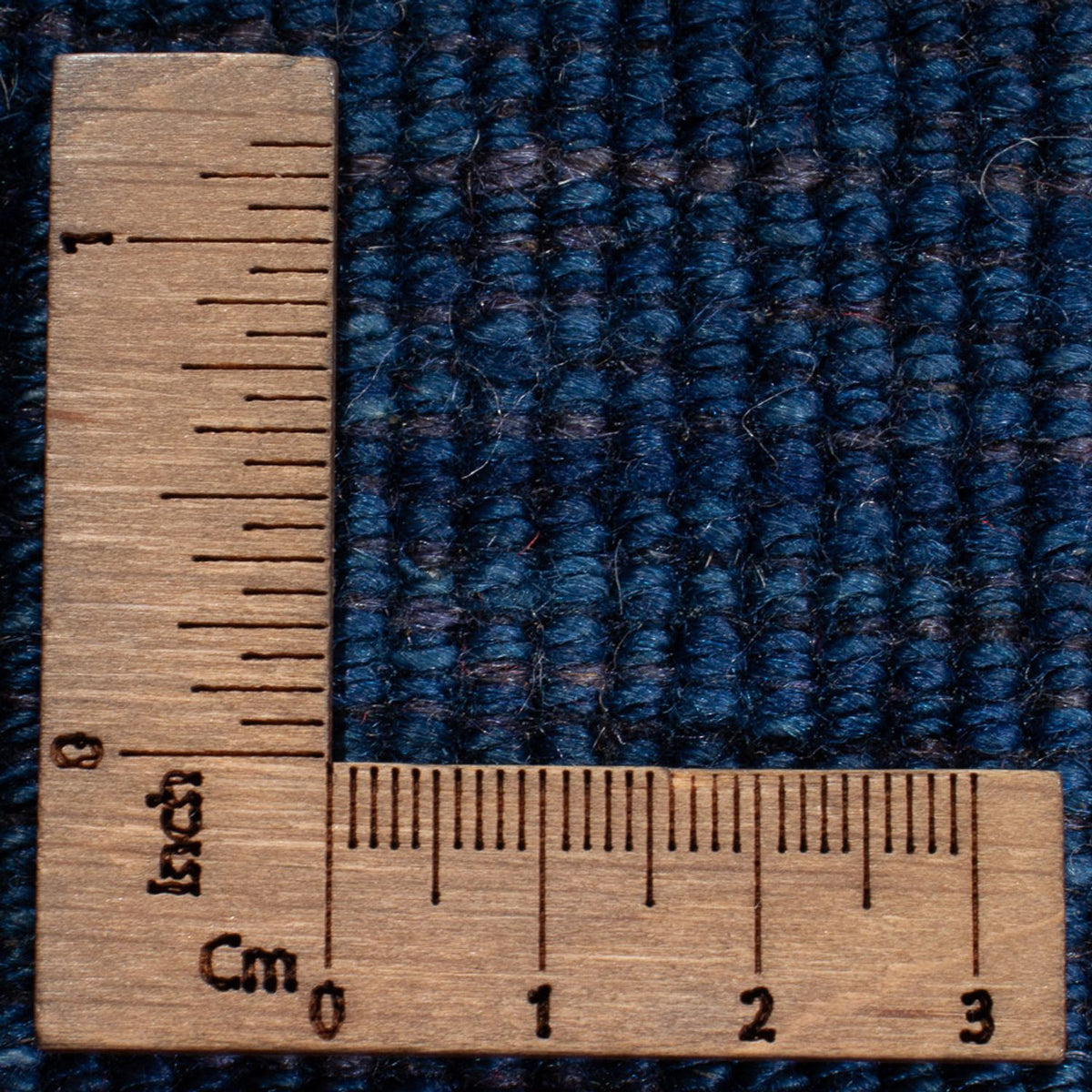 Tapis Gabbeh - Persan - 180 x 116 cm - bleu foncé